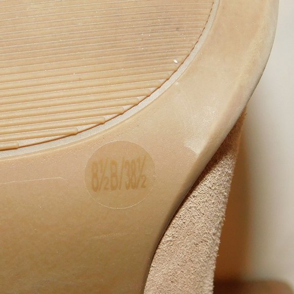 Sole Society Knee High Suede Leather Boots Size 8.5B Fall Winter - Picture 10 of 11